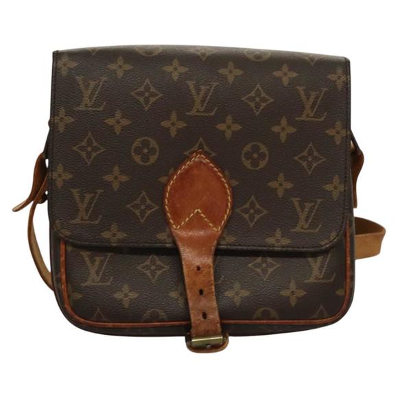 LOUIS VUITTON Monogram Cartouchiere MM Shoulder Bag M51253 LV Auth bs23742 - Picture 13 of 16